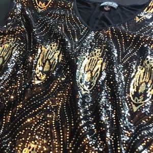 FOREVER21 SEQUIN TOP